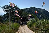 Myanmar - Kyaikhtiyo, along the trail following the ridge